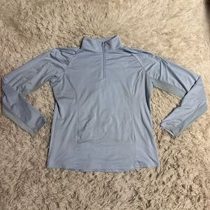 Women’s XL Blue Smartpak Long Sleeve Horseback Riding Sunshirt . Pilling shown.